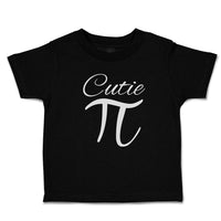 Toddler Clothes Cutie Pi, Mathematical Symbol Toddler Shirt Baby Clothes Cotton