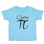 Toddler Clothes Cutie Pi, Mathematical Symbol Toddler Shirt Baby Clothes Cotton