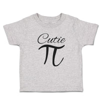 Toddler Clothes Cutie Pi, Mathematical Symbol Toddler Shirt Baby Clothes Cotton