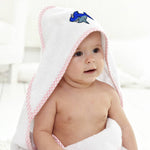 Baby Hooded Towel Kids Cute Shark Embroidery Kids Bath Robe Cotton - Cute Rascals