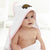 Baby Hooded Towel Triceratops Dinosaur B Embroidery Kids Bath Robe Cotton - Cute Rascals