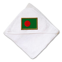Baby Hooded Towel Bangladesh Embroidery Kids Bath Robe Cotton - Cute Rascals