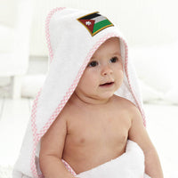Baby Hooded Towel Jordan Embroidery Kids Bath Robe Cotton - Cute Rascals
