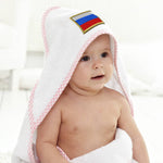 Baby Hooded Towel Russia Embroidery Kids Bath Robe Cotton - Cute Rascals