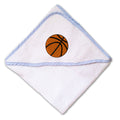 Baby Hooded Towel Sport Basketball Ball D Embroidery Kids Bath Robe Cotton