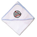 Baby Hooded Towel Sport Baseball Mad Ball Face Embroidery Kids Bath Robe Cotton