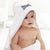 Baby Hooded Towel Basketball Letters Embroidery Kids Bath Robe Cotton - Cute Rascals